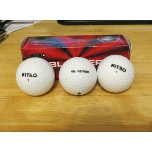 Nitro Blaster Titanium Golf Balls #1 Package of 3